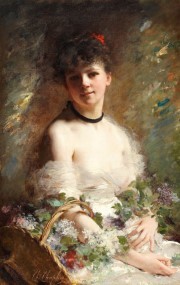 Charles Chaplin_1825-1891_Young Woman with Flower Basket.jpg